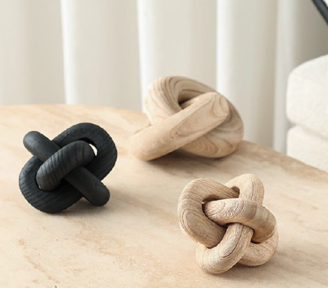WOODEN KNOT NATURAL image 1